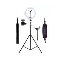 LED Iluminador Luo Ring Light LU-330 / 33CM / com Tripé