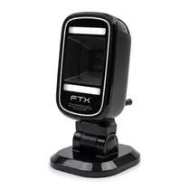 Lector de Codigo de Barra de Mesa FTX LC8196 2D USB Omni/Dire/Fijo/Auto - Negro