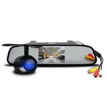Câmera de Ré Quanta QTCRD500 com Display LCD 4.3" - Preto
