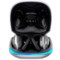 Fone de Ouvido Transformers TF-T33 - Bluetooth - com Microfone - Cinza