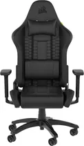 Cadeira Gamer Corsair TC100 Relaxed CF-9010050-WW (Ajustável) Preto