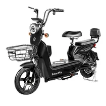 Motocicleta Elétrica Smartfy BE01B - 500W - Preto