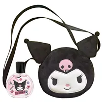 Kit de Perfume Air-Val Kuromi Edt - 50ML + Bolso