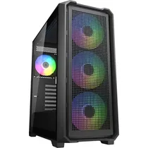 Gabinete Gamer Cougar MX600 Air RGB e-ATX Mid Tower - Preto