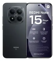 Celular Xiaomi Redmi Note 15 Pro+ 5G Dual 512GB/12GB Black