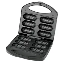 Crepera Mondial CP-01 Pratic & Hot Dog 850W 220V Negro-Plata