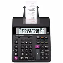 Calculadora com Bobina Casio HR-150RC 12 Digitos - Preto