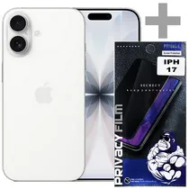 Apple iPhone 17 A3520 Nano + Esim 256GB/8GB Ram de 6.3" 48+48MP/18MP + Protector de Pantalla Privacy Film