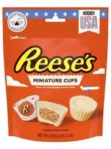 Hersheys Choc Reeses White Miniature 355