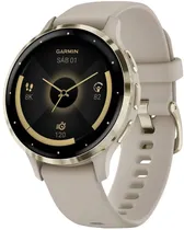 Relógio GPS Garmin Venu 3S 010-02785-02 - Bege/Dourado