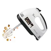 Mini Batedeira Eletrica Ackiliss ACL-6633 Sem Bowl / 270W / 7 Velocidades / 220-240V ~ 50/ 60HZ - Branco/ Preto