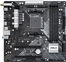 Placa Mãe Asrock AM4 B450M/ Ac R2.0 HDMI/ USB3.2/ M2/ DDR4/ Matx