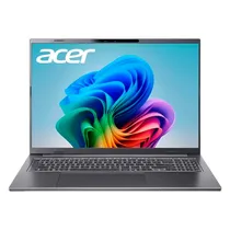 Notebook Acer Aspire AMD Ryzen Ai 9-365 32GB Ram 1TB SSD 16" FHD Touch Windows 11 Inglês Cinza - A16-61MT-R6PG