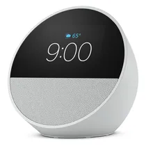 Amazon Echo Spot 2024 com Tela 2.83 / Alexa / Relógio / Alto-Falante / Wi-Fi - Glacier White