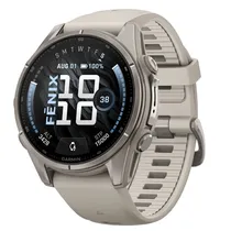 Smartwatch Garmin Fenix 9 Amoled 010-04761-00 de 43MM / 64GB / 10 Atm / Wi-Fi / Bluetooth / Ant+ - Tfog Gray