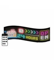 Painel LED Satellite A-MP33 3072LED 48X20CM