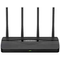 Wir. Router Mercusys MR27BE BE3600 3LAN/1WAN Dual Band WIFI7 - 4 Antenas