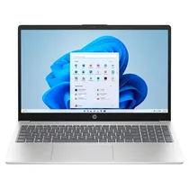 Notebook HP 15-FD0054NR, Intel Core i5-1334U 1.30GHZ (4.60GHZ Turbo), Tela 15.6" HD (1366X768), 8GB Ram, 256GB SSD, Windows 11 Home Inglês - Prata
