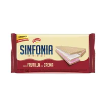 Galletita Wafer Gaona Mini Sinfonía Fresa/Crema 50G 073109*