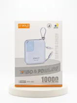 A'Gold Cargador Pro BTE-48 10000MAH Turbo PD+22.5W (Anatel) Blue