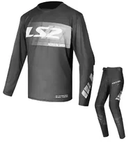 Conjunto de Motocross Enduro LS2 Calca-Camisa Black