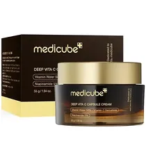 Crema Facial Hidratante Medicube Deep Vita C Capsule Cream de 55 G