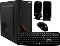 Gabinete ATX Satellite K707 Kit Barebone Teclado, Mouse e Speaker Portugues