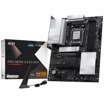 Placa-Mãe MSI Pro X870E-s Evo Wi-Fi Soquete AM5 DDR5 (911-7E86-006)