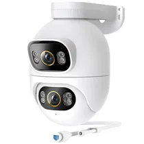 Câmera de Vigilância Imilab EC6 Dual Pro CMSXJ68A 5MP - Branca/Preta