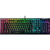 Teclado Gamer Razer Blackwidow V4 X Switch Yellow Mecânico - RZ03-04702800-R311