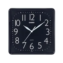 Relógio de Parede Quadrado Casio IQ-06-1DF Preto