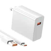 Carregador Xiaomi 100W Mi MDY-19-Ex USB-A c/Cable USB-C BHR095UUS Tomada Americana US