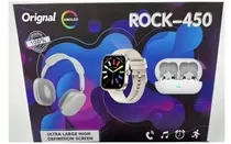 Smartwatch ROCK-450 Kit 3 Em 1