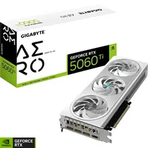 Placa de Vídeo Gigabyte Geforce RTX 5060 Ti Aero Oc Edition 8 GB GDDR7 (GV-N506TAERO OC-8GD)