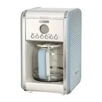 Ariete Cafetera Drip Vintage 220V 50/60HZ Crema/Azul