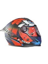 Capacete para Motociclista LS2 FF816 Cosmos Tribal Orange