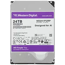HD Western Digital 24TB WD Purple Pro Ai 3.5" SATA 3 7200RPM - WD241PURP (Garantia BR)