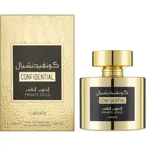 Perfume Lattafa Confidential Private Gold 100ML - Masculino