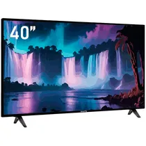 Smart TV Smartfy STV40B 40" FHD Wi-Fi Android 14 com 2 Controles