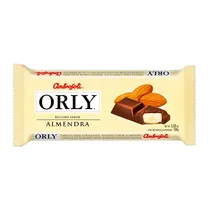 Barra Chocolate Orly Creme de Amêndoas 95G