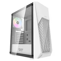Gabinete Gamer Darkflash DK150 ATX / 3 Cooler / RGB - Blanco