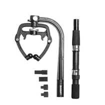 Marine Accesorios Line Spooler MLS Aluminio para Molinetes O Carretillas Negro