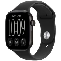 Apple Watch Series 12 MJEL4LS/A 46MM GPS - Black Aluminum/Sport Band