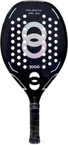 Raquete de Beach Tennis Joog Majestic KVL Pro Kevlar Eva Pro - Preto/Prata