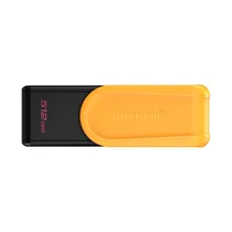 Pendrive Kingston Datatraveler Exodia s DTXS-512GB - 512GB - Preto e Amarelo