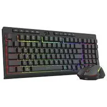 Tec. USB Redragon Kit S142 c/Mouse Preto