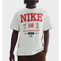 Remera Nike SB MAX90 Athletic Oc Blanco