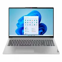 Notebook Lenovo Ideapad Slim 5 16IRU9 (83FW000XUS), Intel Core 7 150U 1.80HZ (5.40GHZ), 8GB Ram, 512GB SSD, Tela 16" Wuxga (1920X1200) Ips, Windows 11 Home, Inglês, Cloud Cinza