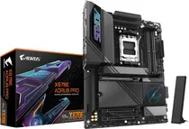 Placa Mãe Gigabyte AM5 X870E Aorus Pro HDMI/ USB3.2/ 4M.2/ DDR5/ ATX
