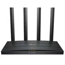 Roteador TP-Link Archer AX12 AX1500 Dual Band / 2.4GHZ / 5GHZ / Wi-Fi 6 / 4 Antenas - Preto